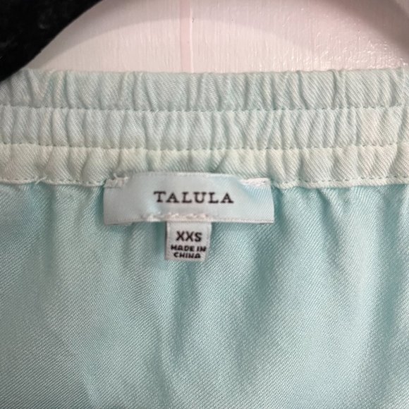 Talula Ocean Blue Sleeveless Romper - Picture 4 of 5